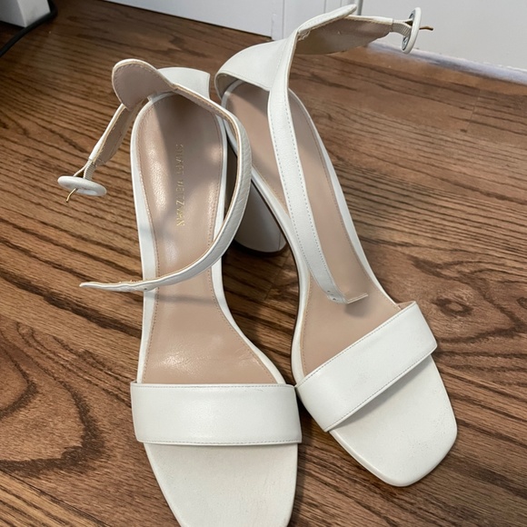 Stuart Weitzman Ankle Strap Heel - Size 10 - Picture 6 of 7
